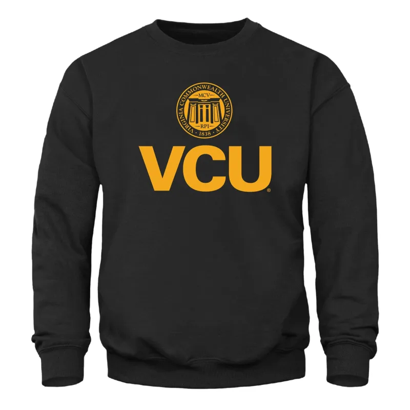 Virginia Commonwealth University Heritage Sweatshirt (Black) sold by Barnesmith