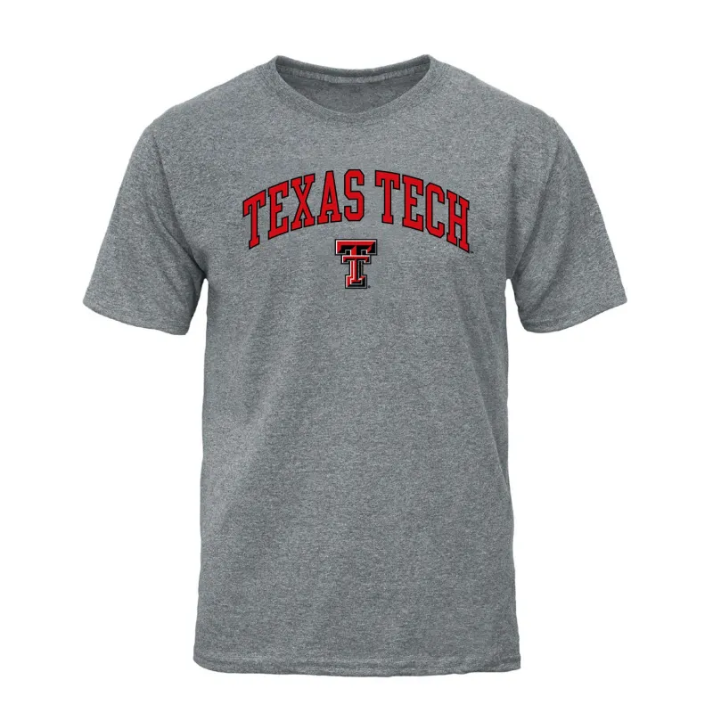 Texas Tech University Spirit T-Shirt (Charcoal Grey) sold by Barnesmith