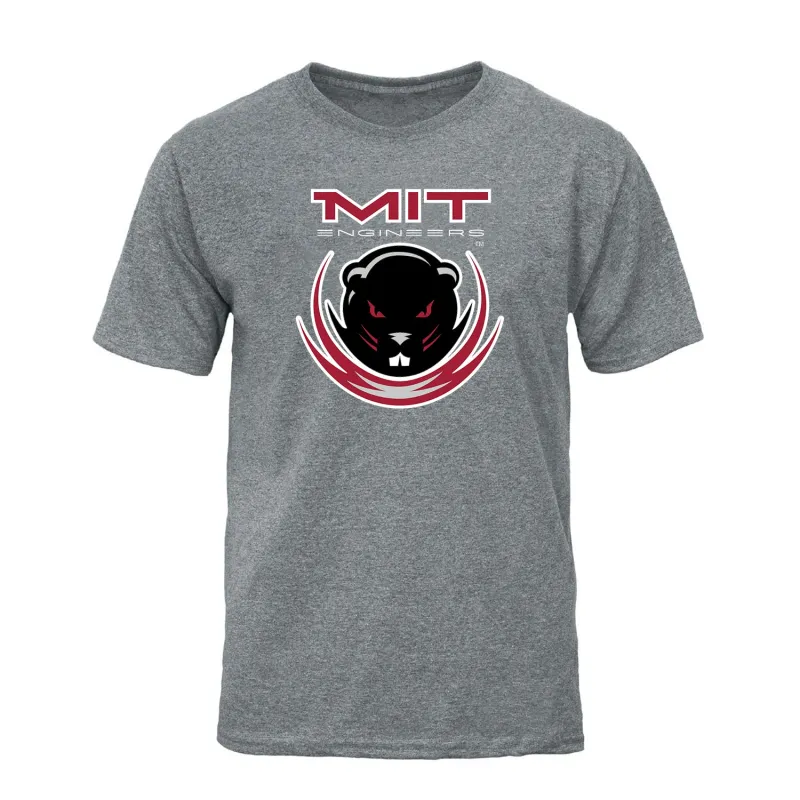 Massachusetts Institute of Technology MIT Spirit T-Shirt (Charcoal Grey) sold by Barnesmith