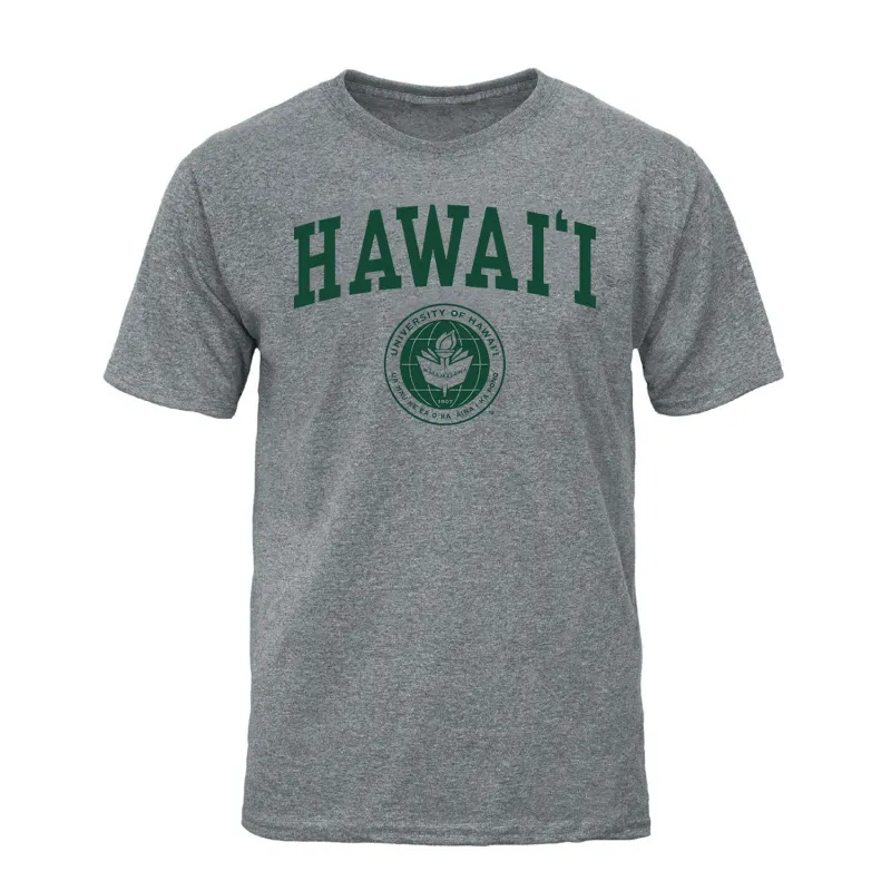 University of Hawaii Heritage T-Shirt (Charcoal Grey) sold by Barnesmith