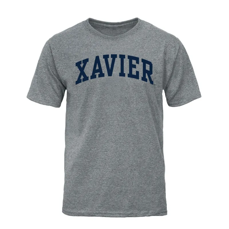 Xavier University Classic T-Shirt (Charcoal Grey) made by Barnesmith