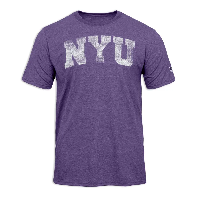 New York University Short-Sleeve Laude T-Shirt (Purple) sold by Barnesmith