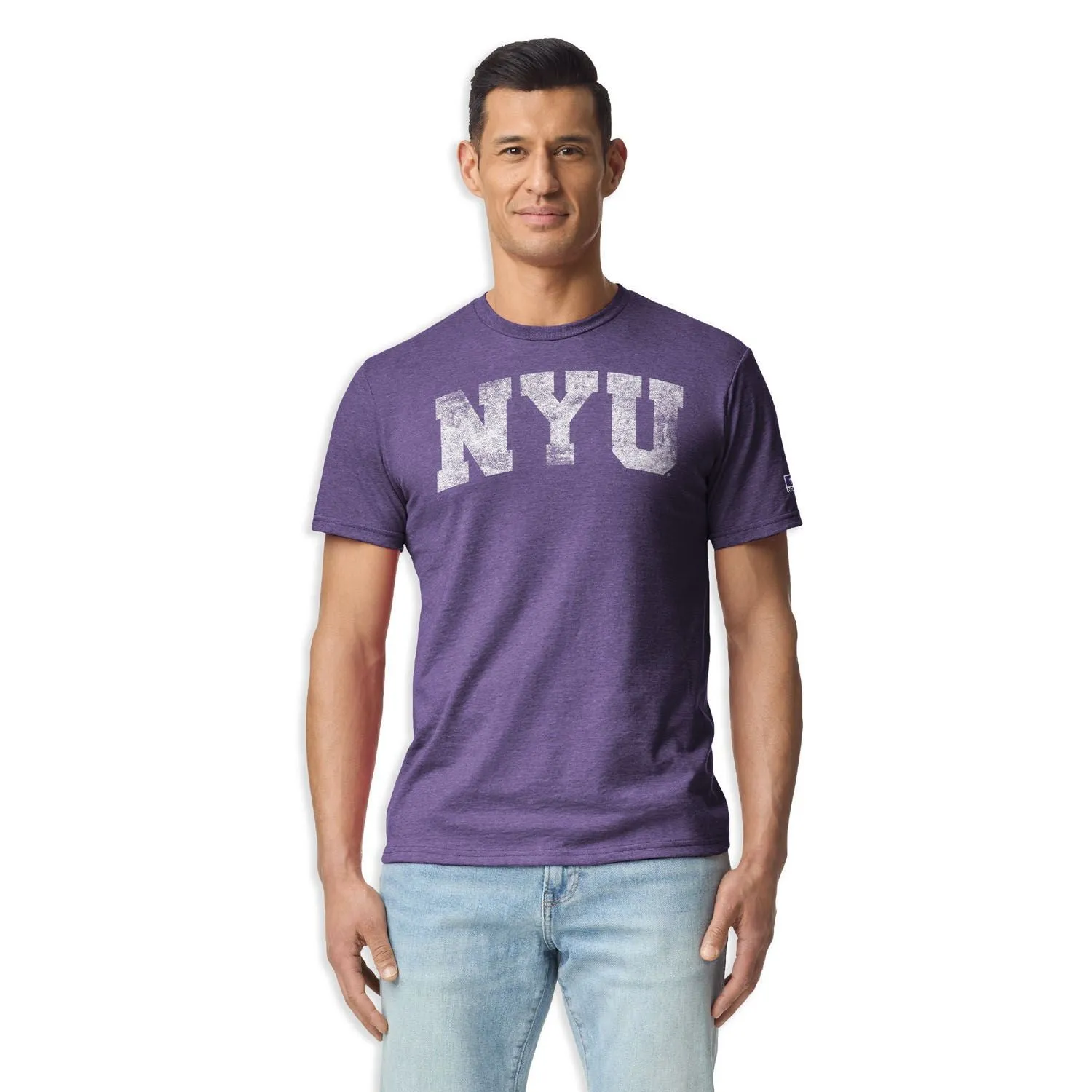 New York University Short-Sleeve Laude T-Shirt (Purple) sold by Barnesmith product image thumbnail 2