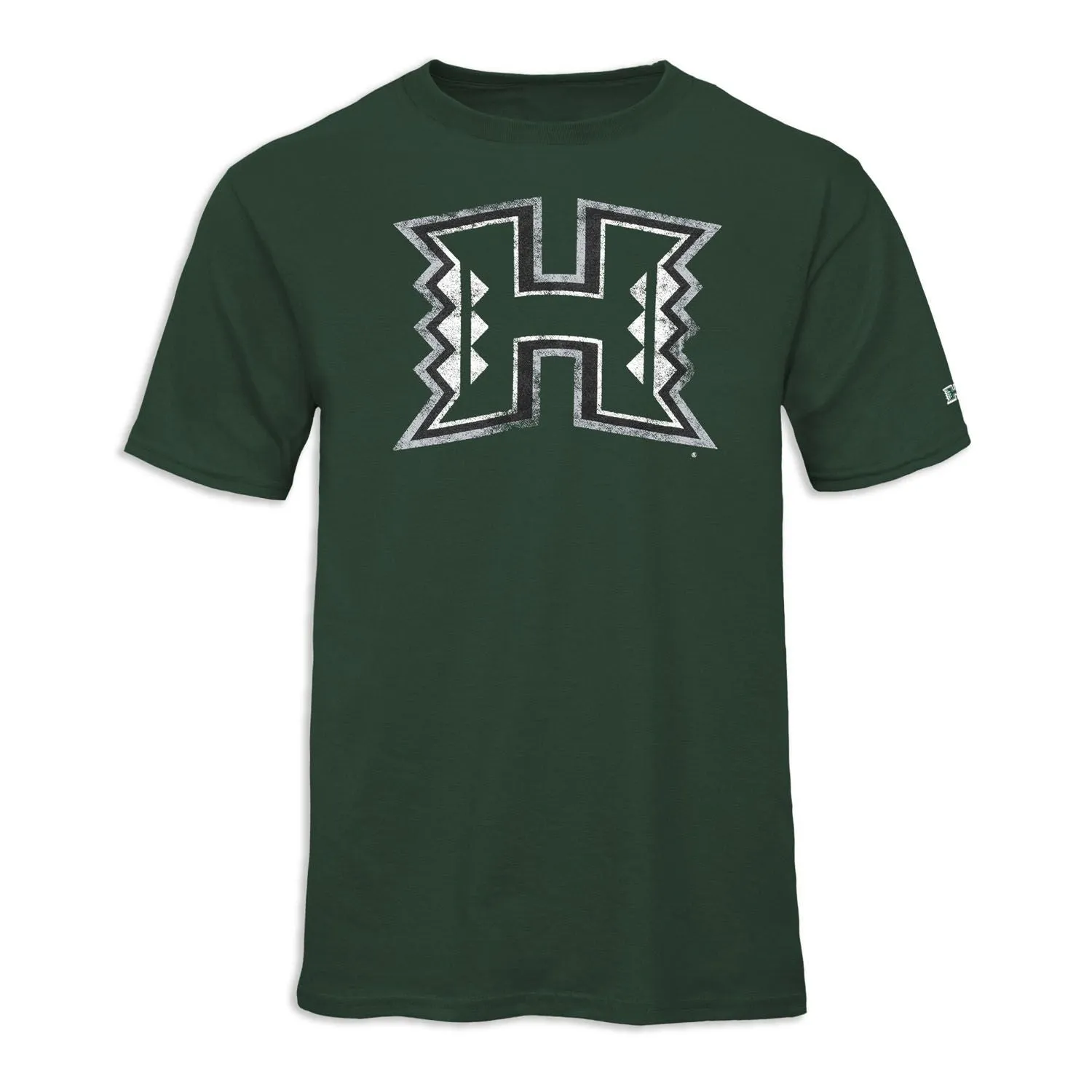 University of Hawaii Short-Sleeve Laude T-Shirt (Hunter Green) sold by Barnesmith