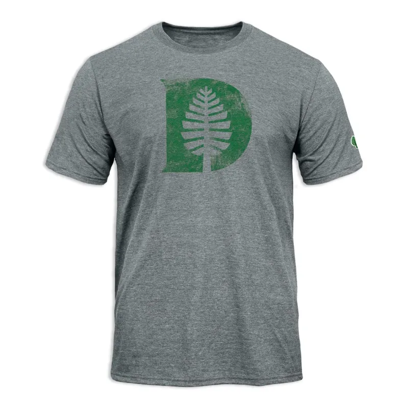 Dartmouth College Short-Sleeve Laude T-Shirt (Graphite) made by Barnesmith