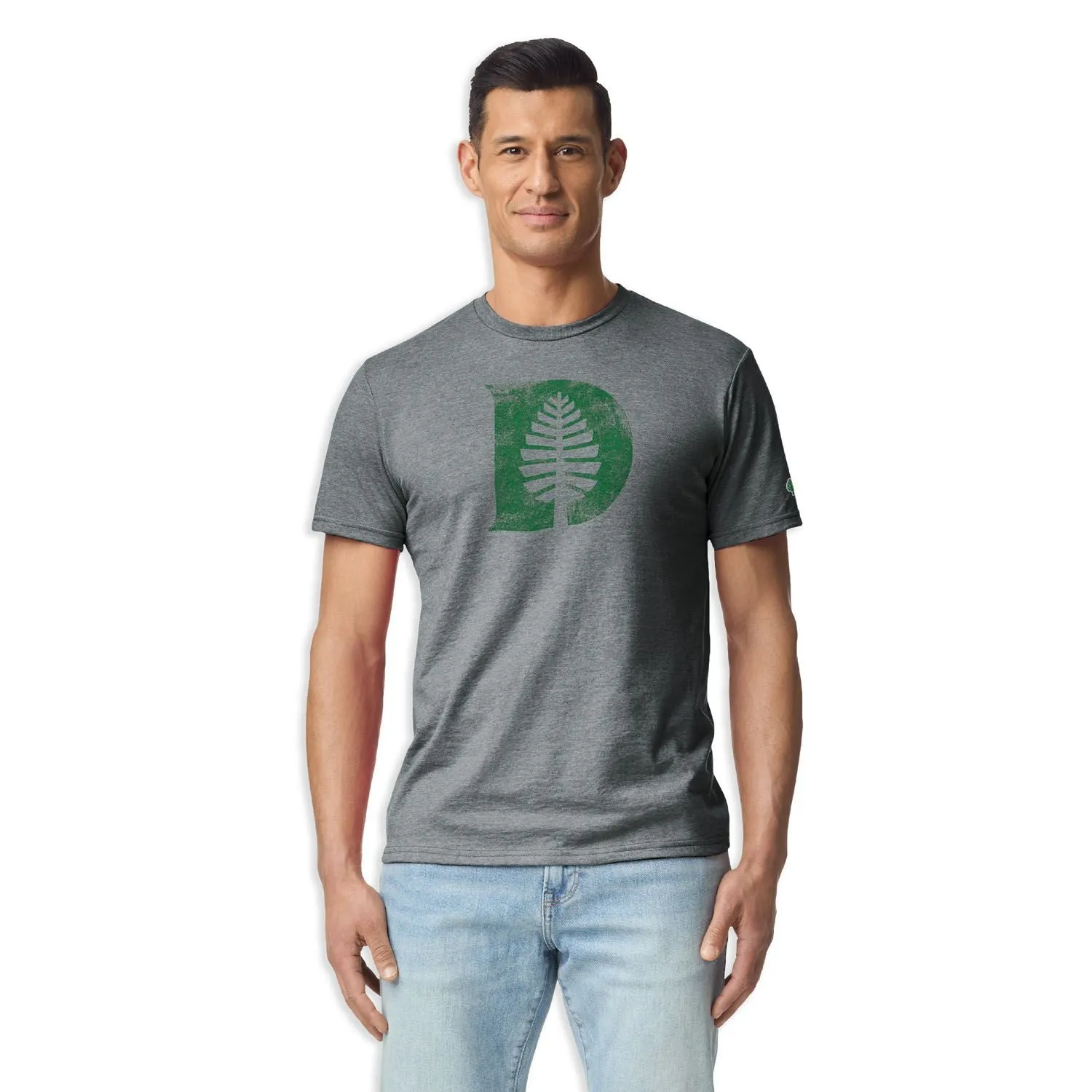 Dartmouth College Short-Sleeve Laude T-Shirt (Graphite) sold by Barnesmith product image thumbnail 2