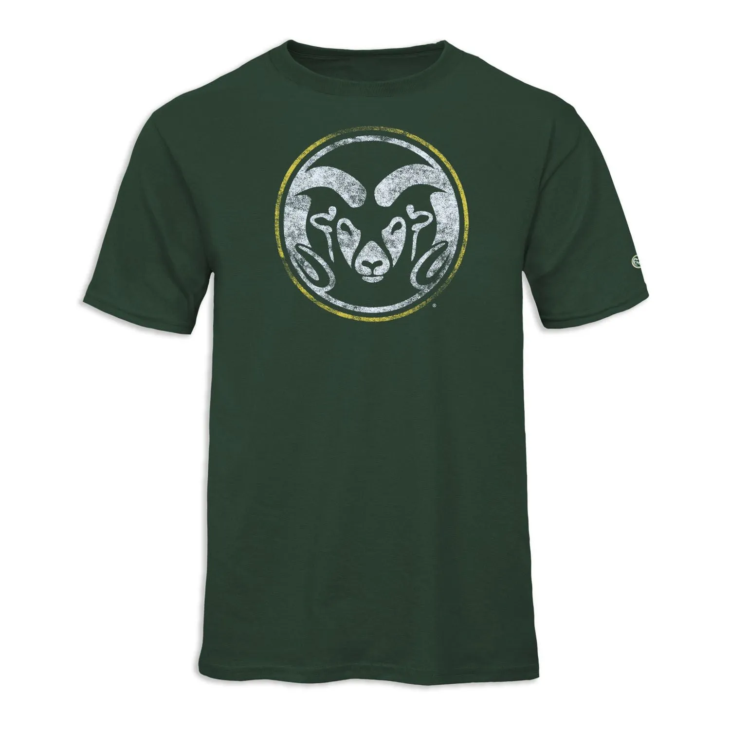 Colorado State University Short-Sleeve Laude T-Shirt (Hunter Green) sold by Barnesmith