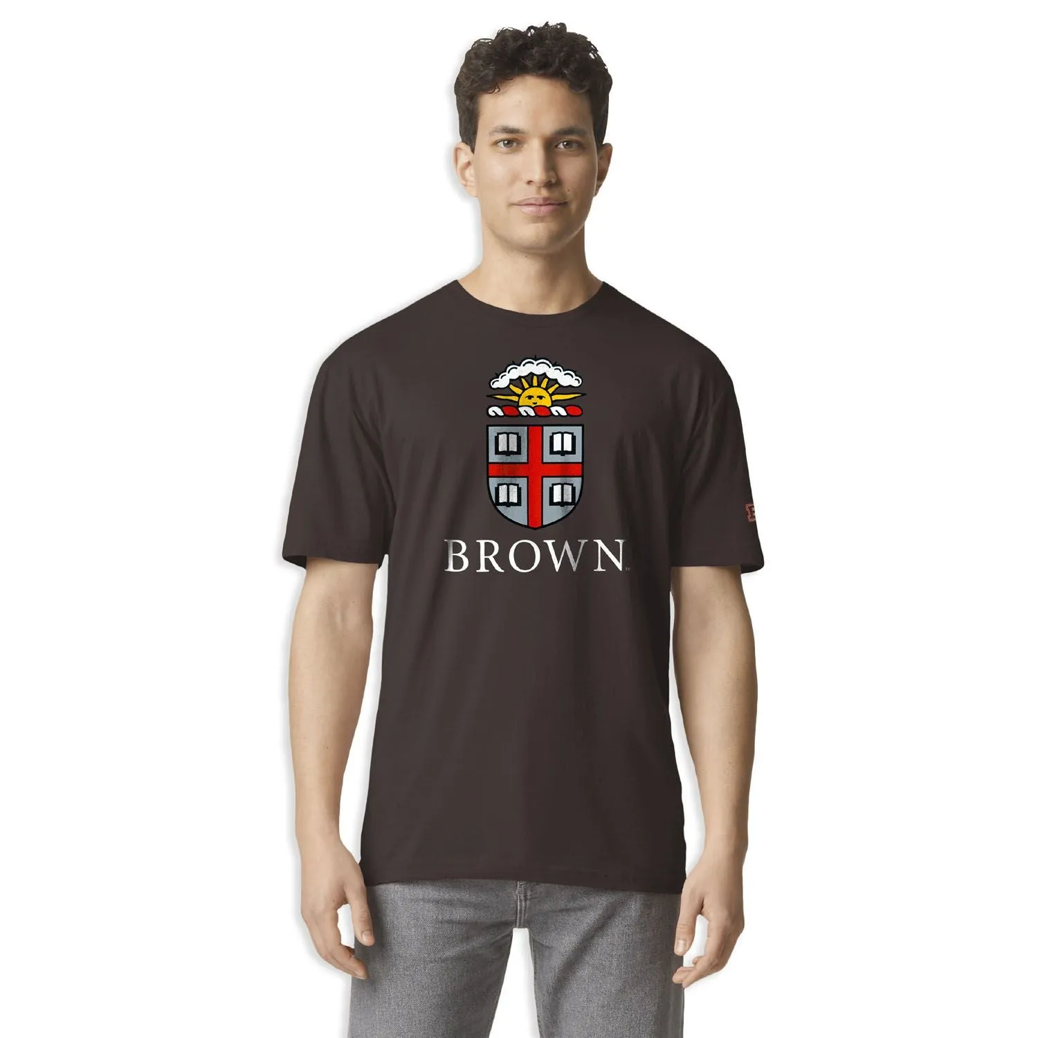 Brown University Short-Sleeve Laude T-Shirt (Brown) sold by Barnesmith product image thumbnail 2