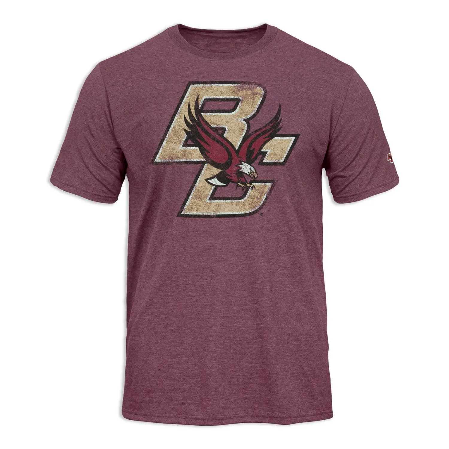 Boston College Short-Sleeve Laude T-Shirt (Maroon) sold by Barnesmith