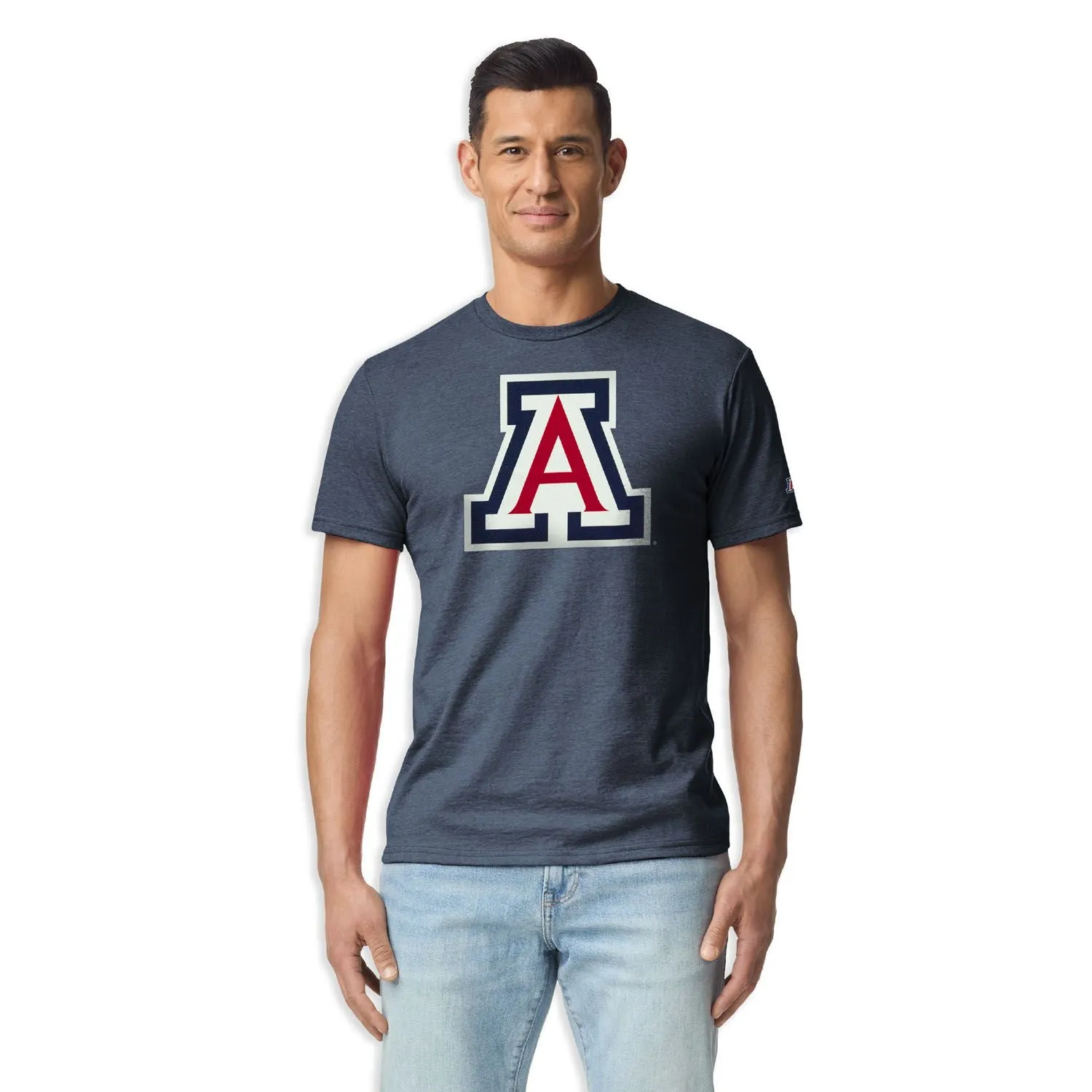 Arizona Short-Sleeve Laude T-Shirt (Navy) sold by Barnesmith product image thumbnail 2
