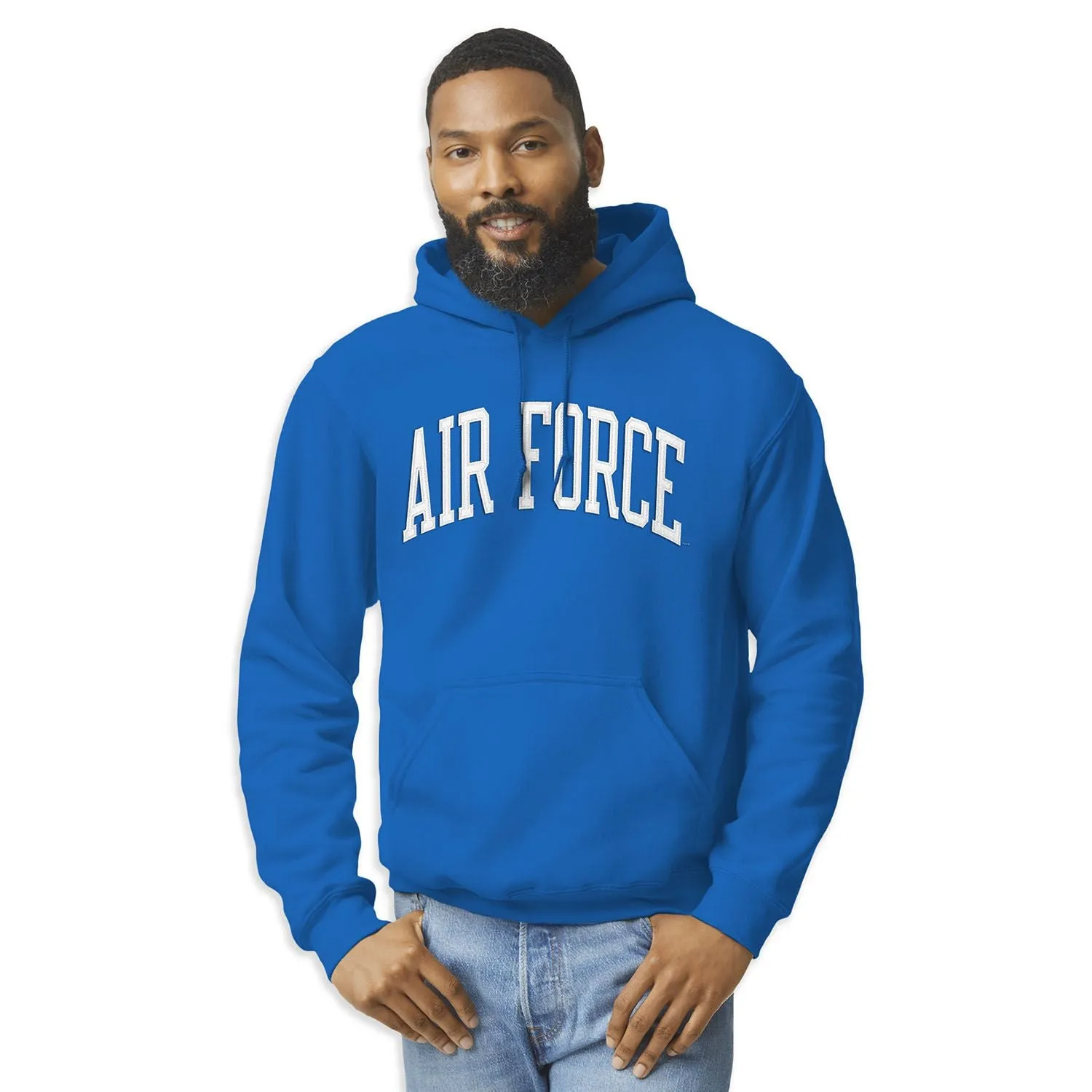Air Force Veritas Hooded Sweatshirt (Royal Blue) sold by Barnesmith product image thumbnail 2