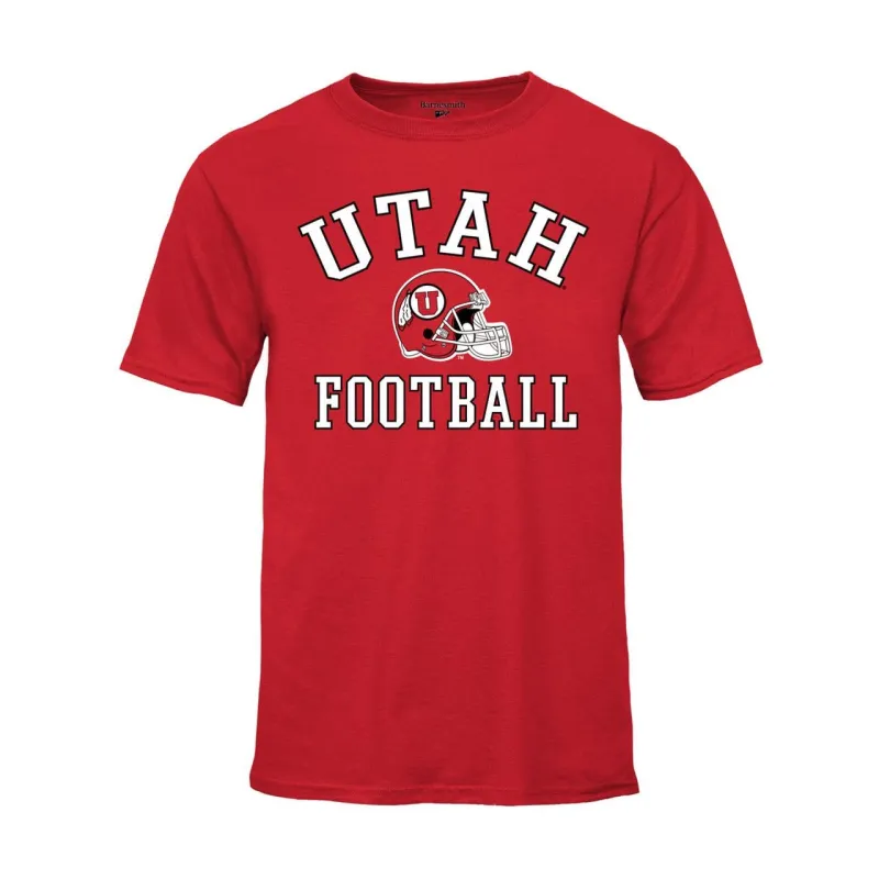University of Utah Football T-Shirt (Red) sold by Barnesmith