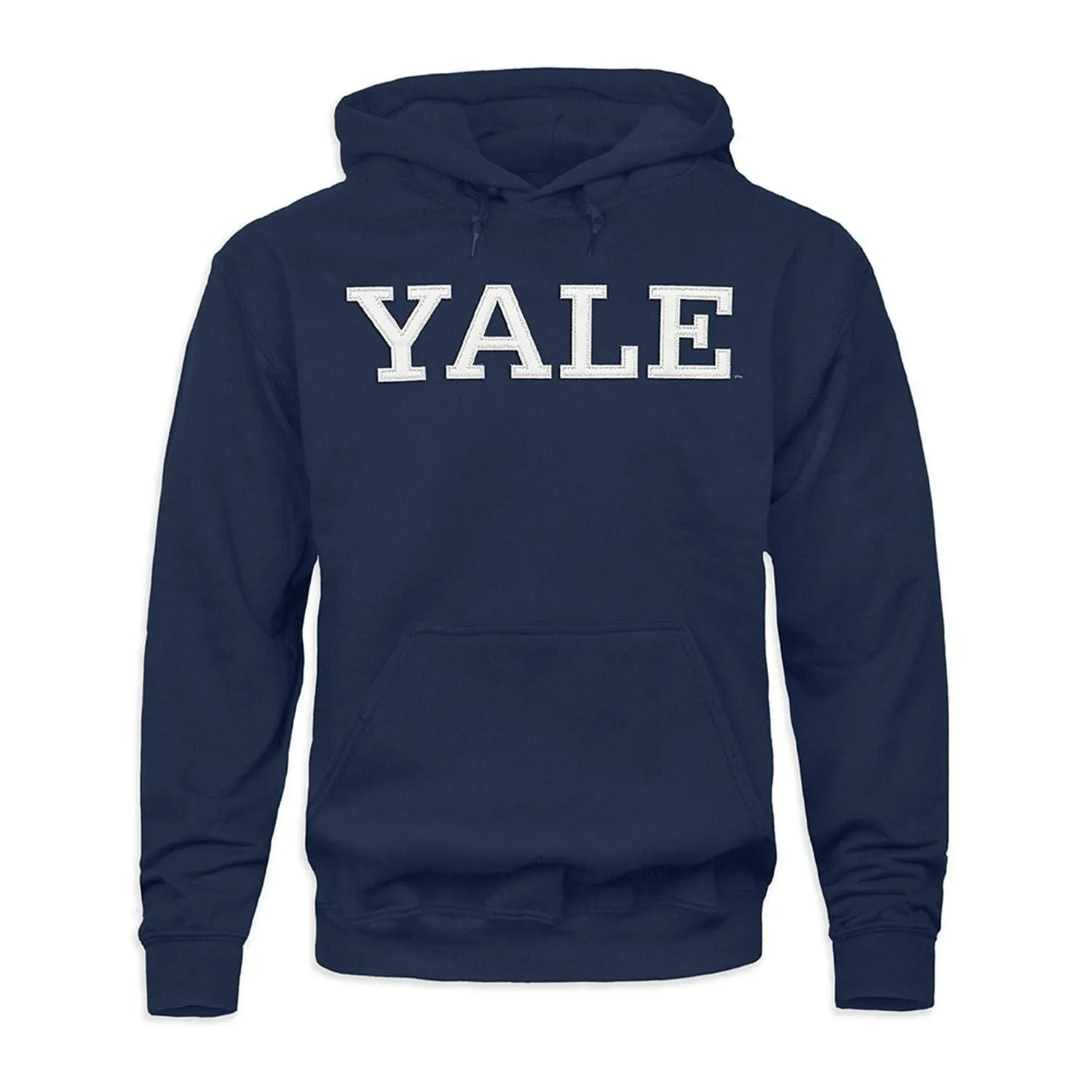 Yale University Veritas Hooded Sweatshirt (Navy) sold by Barnesmith
