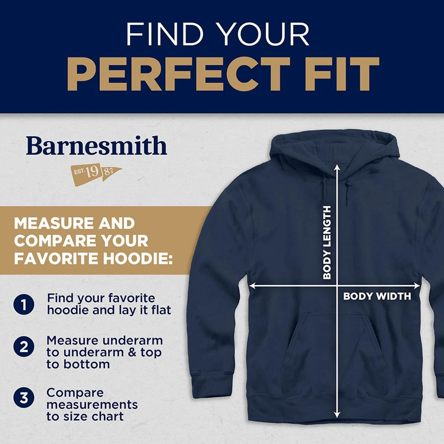 Yale University Veritas Hooded Sweatshirt (Navy) sold by Barnesmith product image thumbnail 5