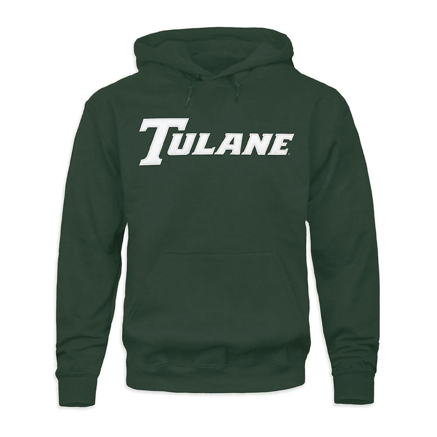Tulane University Veritas Hooded Sweatshirt (Hunter Green) sold by Barnesmith
