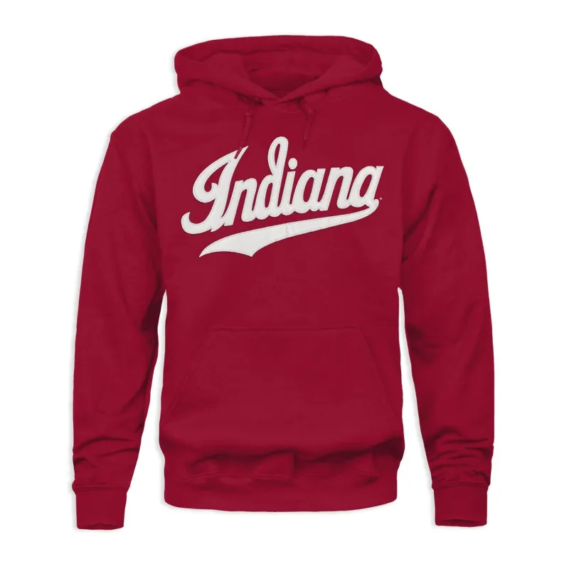 Indiana University Veritas Hooded Sweatshirt (Cardinal) sold by Barnesmith