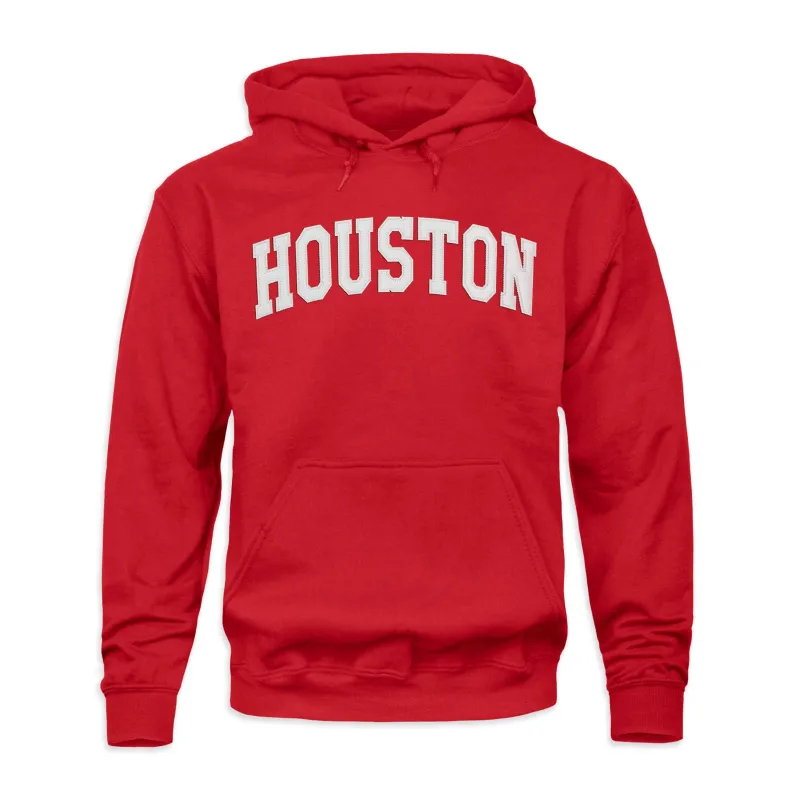 University of Houston Veritas Hooded Sweatshirt (Red) sold by Barnesmith