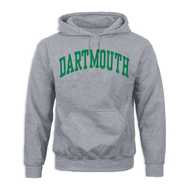Dartmouth College Veritas Hooded Sweatshirt (Sport Grey) made by Barnesmith
