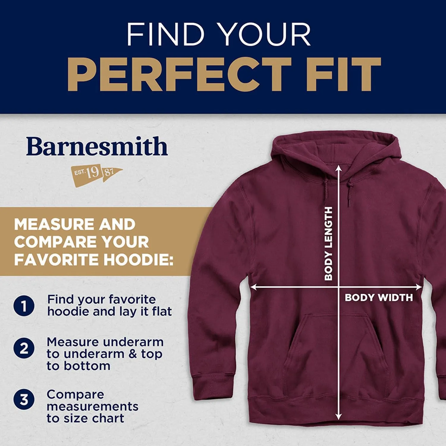 Boston College Veritas Hooded Sweatshirt (Maroon) sold by Barnesmith product image thumbnail 5