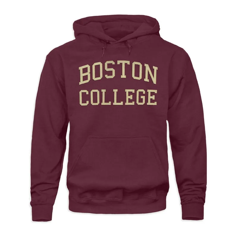 Boston College Veritas Hooded Sweatshirt (Maroon) sold by Barnesmith