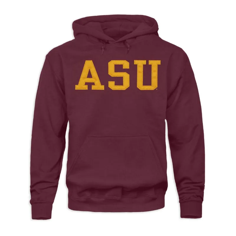 Arizona State University Veritas Hooded Sweatshirt (Maroon) sold by Barnesmith