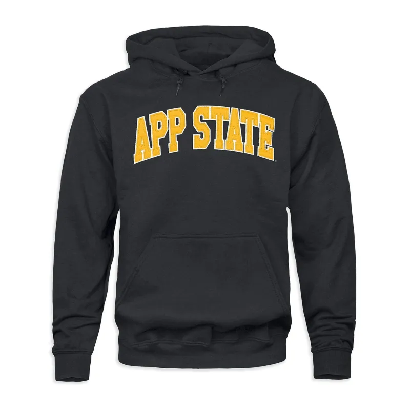 Appalachian State Veritas Hooded Sweatshirt (Black) sold by Barnesmith