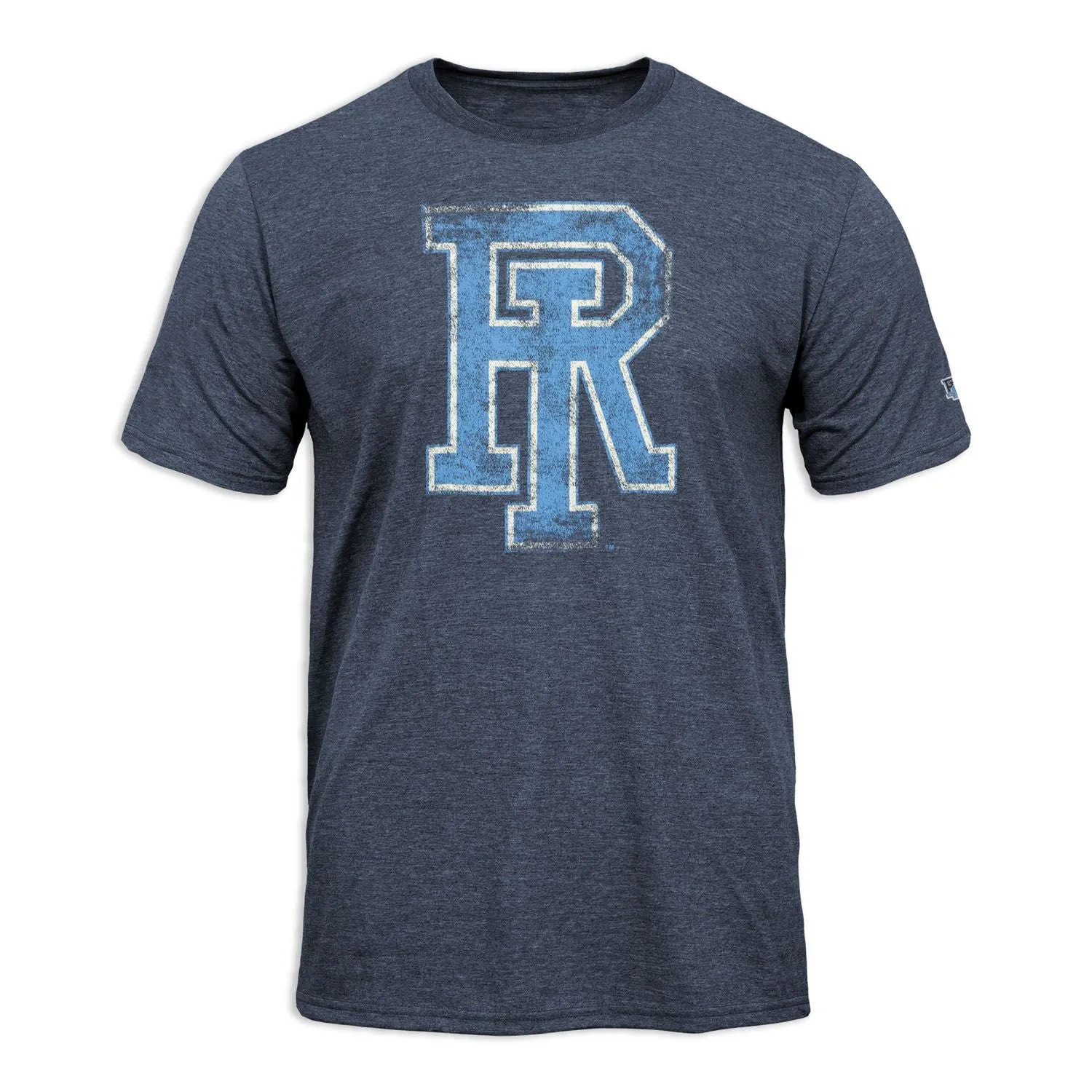 University of Rhode Island Short-Sleeve Laude T-Shirt (Navy) sold by Barnesmith