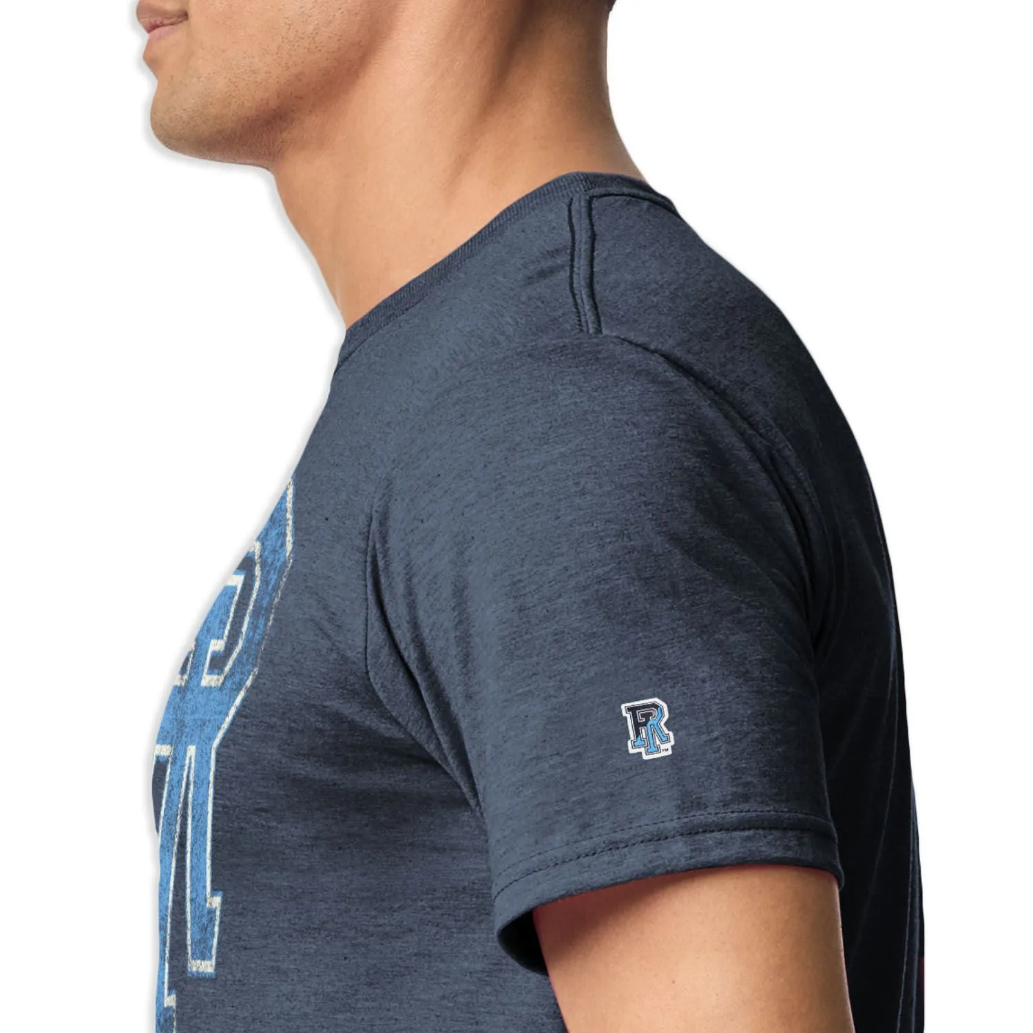 University of Rhode Island Short-Sleeve Laude T-Shirt (Navy) sold by Barnesmith product image thumbnail 3
