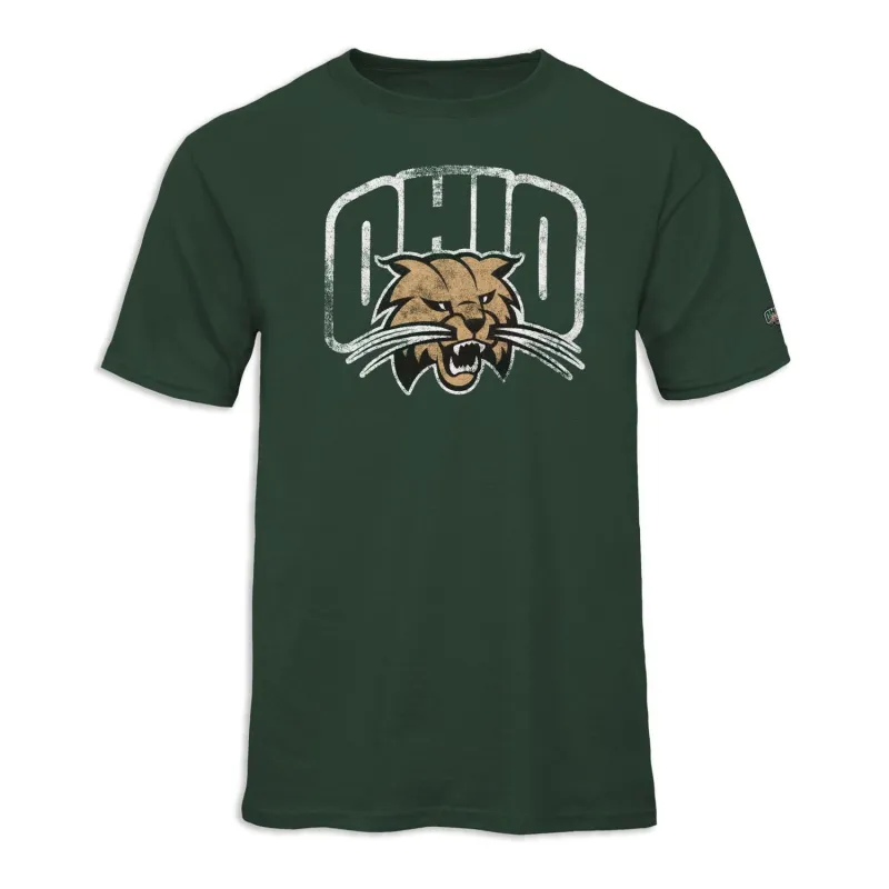 Ohio University Short-Sleeve Laude T-Shirt (Hunter Green) sold by Barnesmith