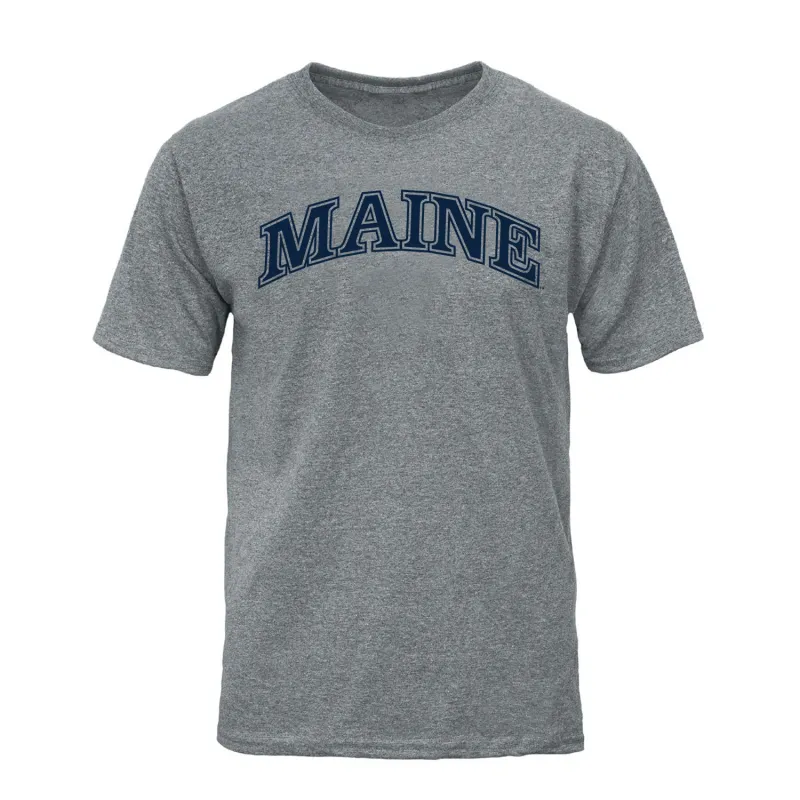University of Maine Classic T-Shirt (Charcoal Grey) sold by Barnesmith