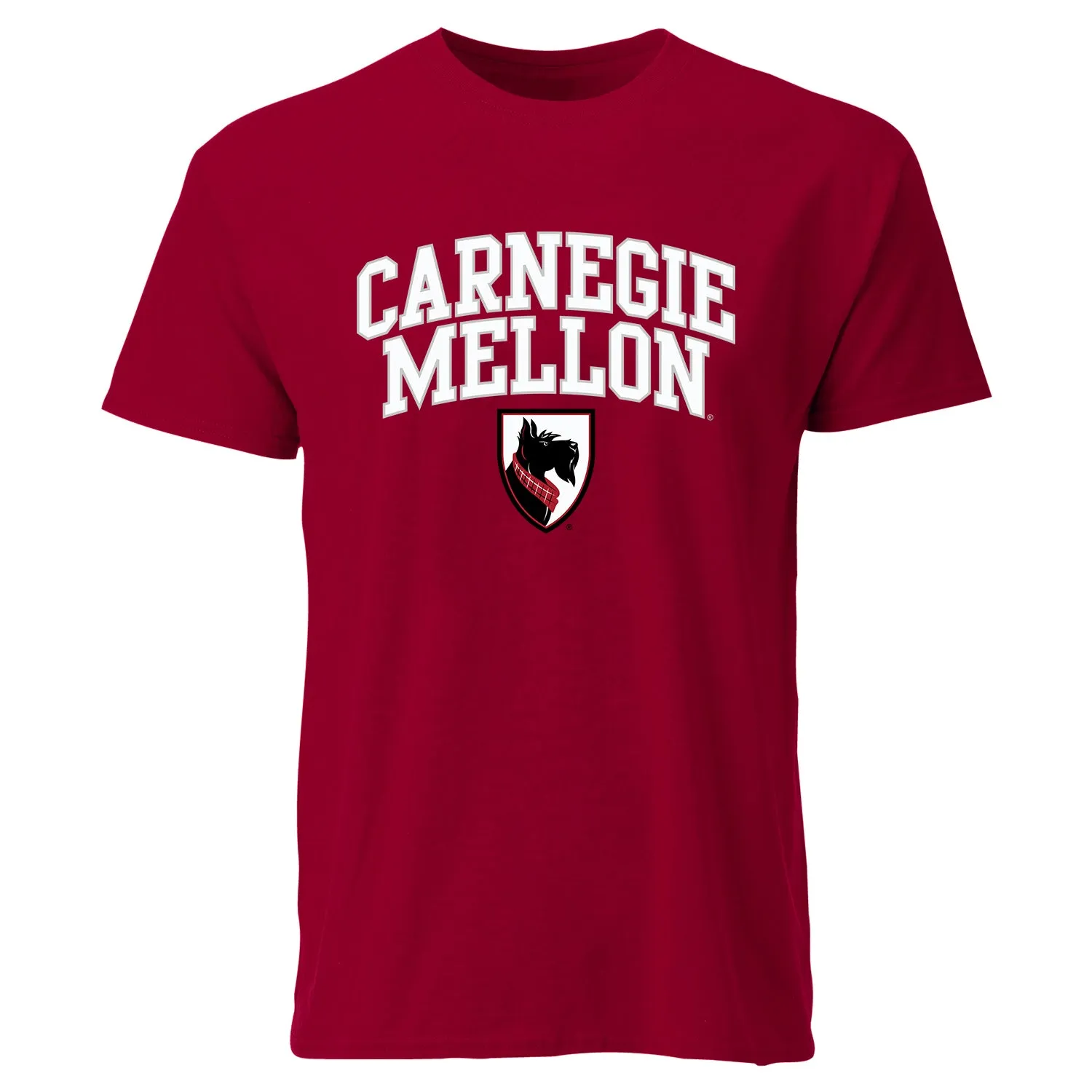 Carnegie Mellon University Spirit T-Shirt (Cardinal) sold by Barnesmith