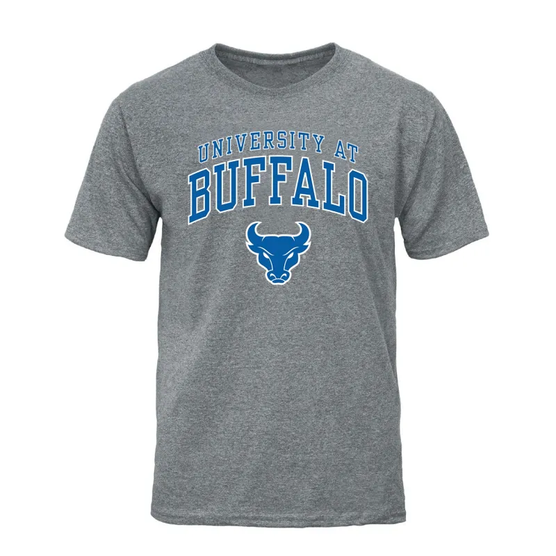 University at Buffalo Spirit T-Shirt (Charcoal Grey) sold by Barnesmith