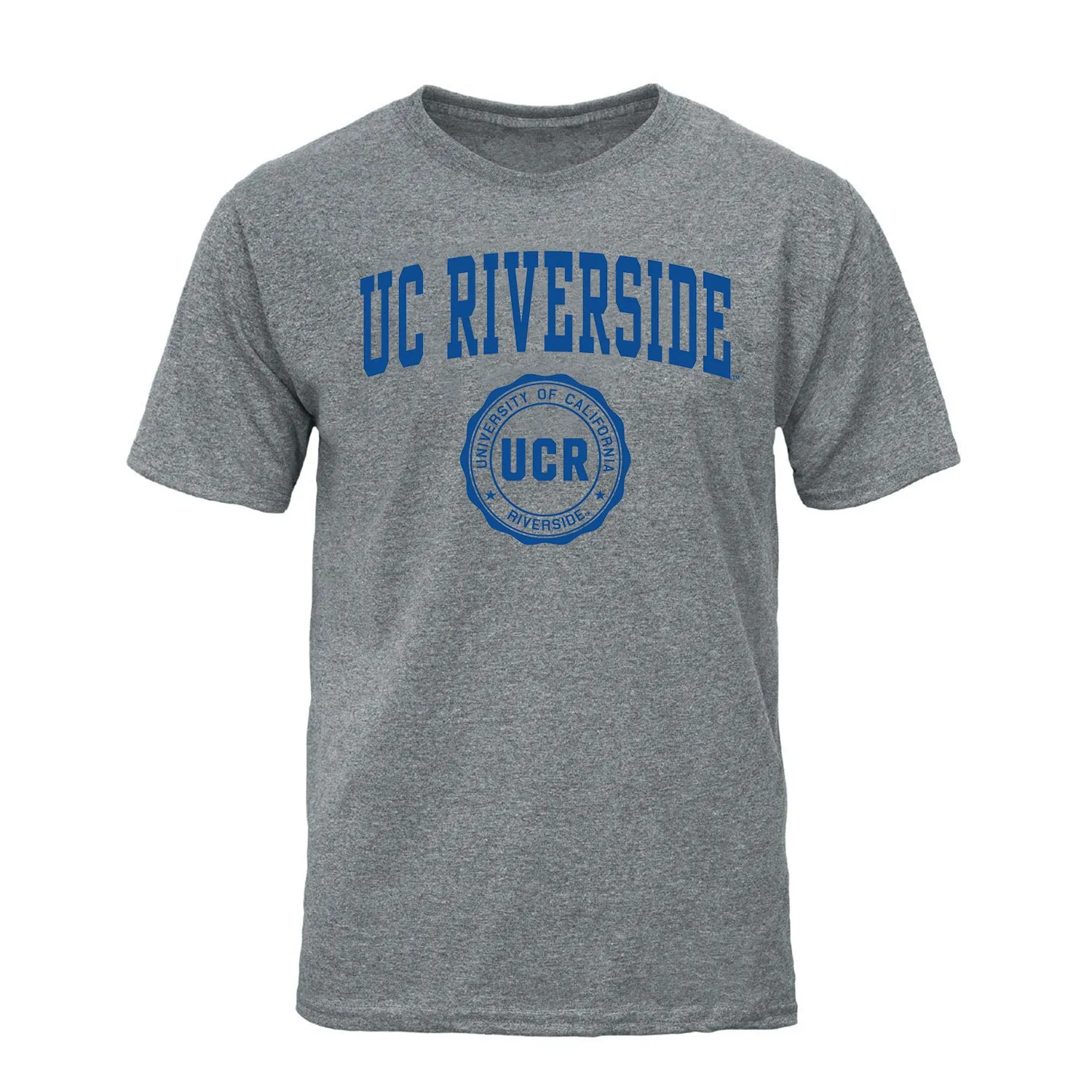 University of California, Riverside Heritage T-Shirt (Charcoal Grey) sold by Barnesmith