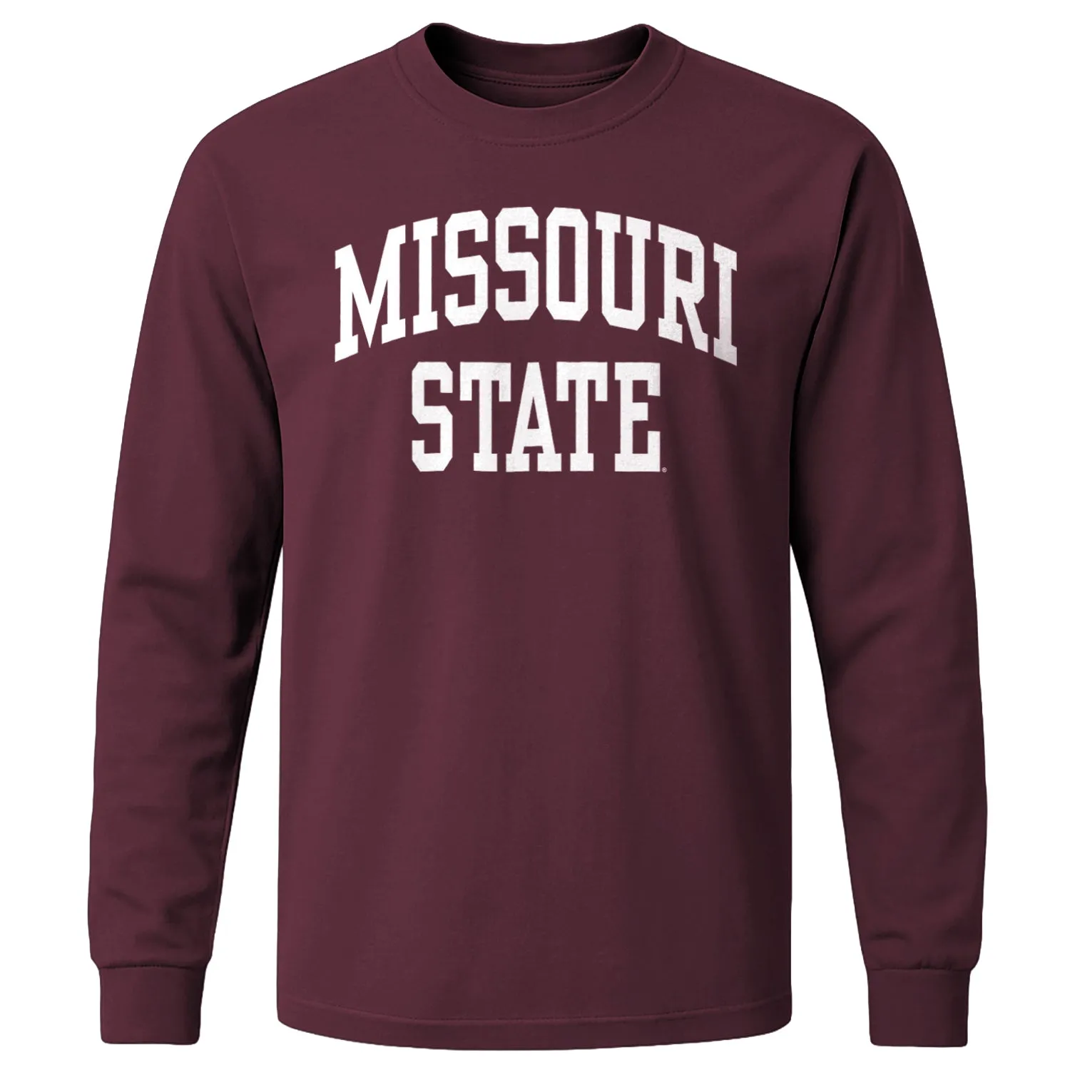 Missouri State University Classic Long Sleeve T-Shirt (Maroon) sold by Barnesmith