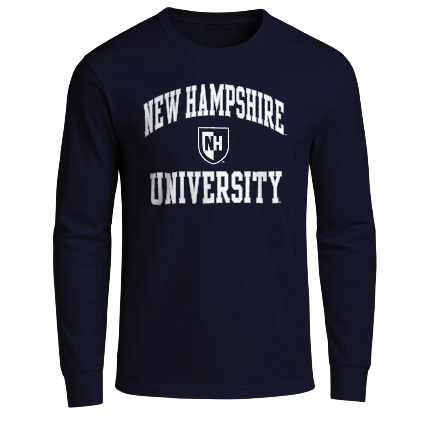 University of New Hampshire Heritage Long Sleeve T-Shirt (Navy) sold by Barnesmith