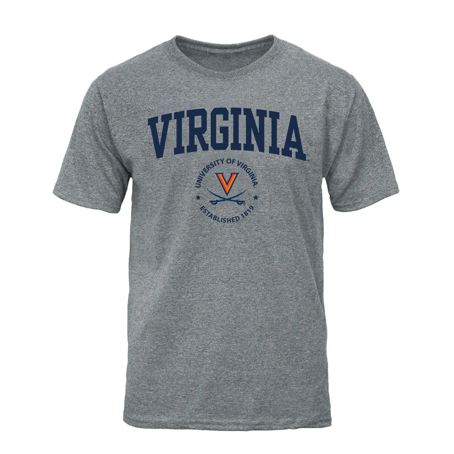 University of Virginia Heritage T-Shirt (Charcoal Grey) sold by Barnesmith