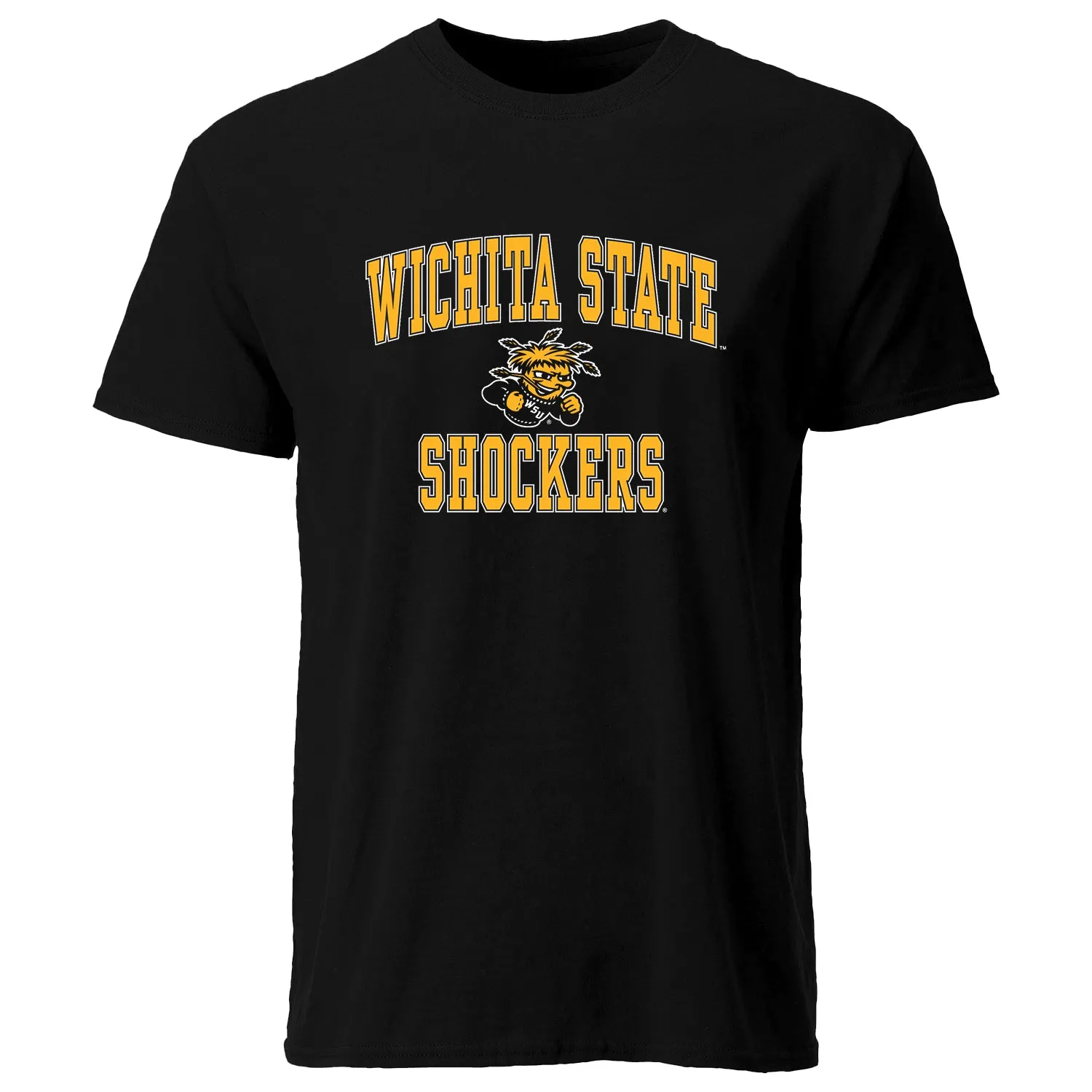 Wichita State University Spirit T-Shirt (Black) sold by Barnesmith