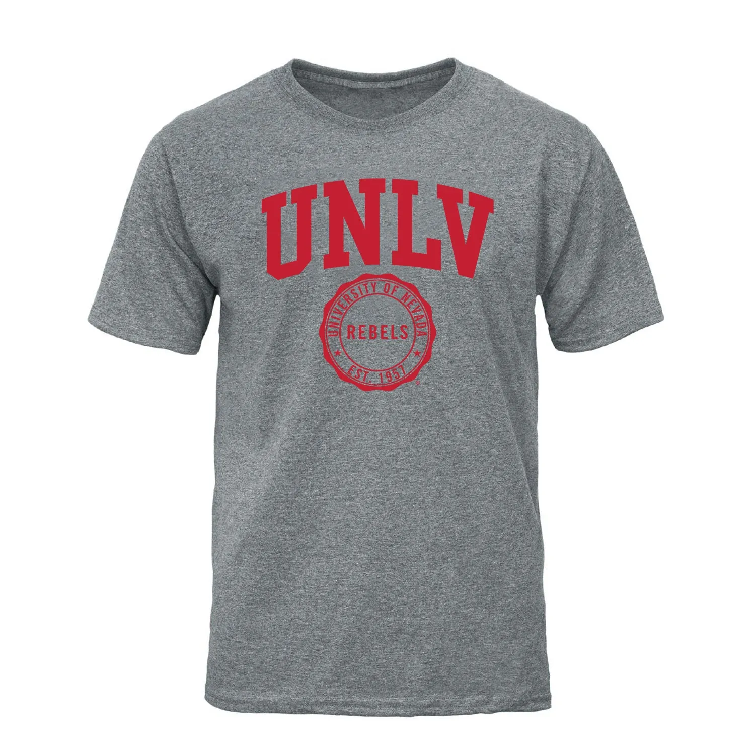 University of Nevada-Las Vegas Heritage T-Shirt (Charcoal Grey) sold by Barnesmith