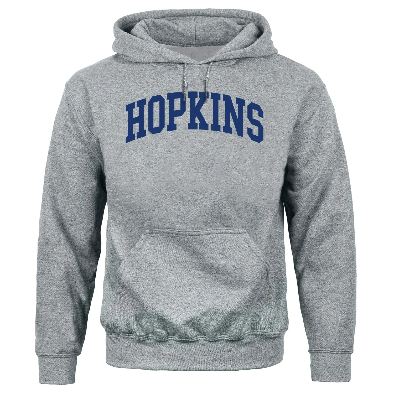 Johns Hopkins University Heritage Hooded Sweatshirt (Charcoal Grey) sold by Barnesmith