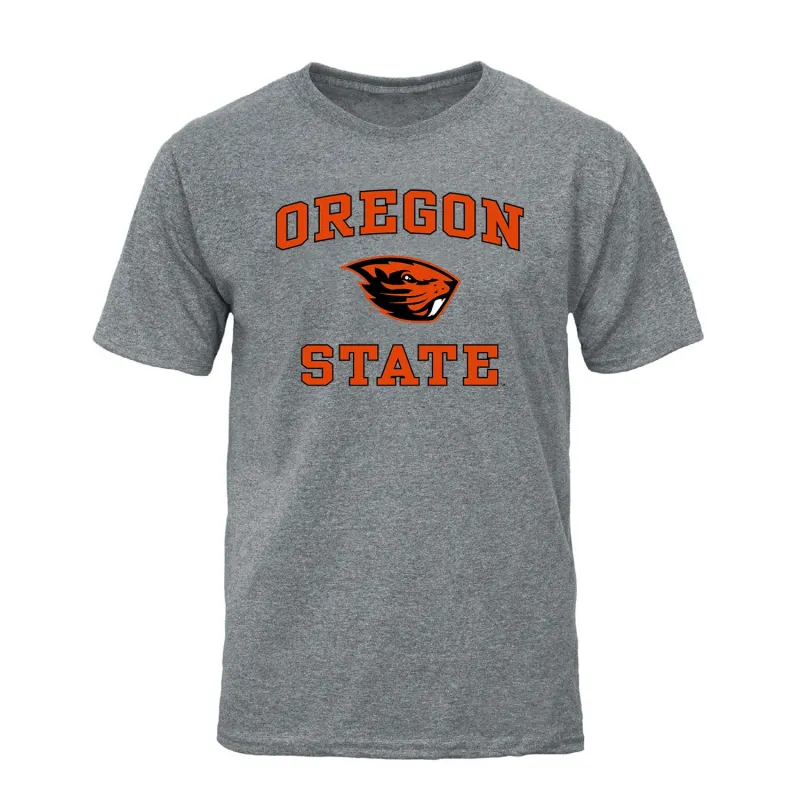 Oregon State University Spirit T-Shirt (Charcoal Grey) made by Barnesmith