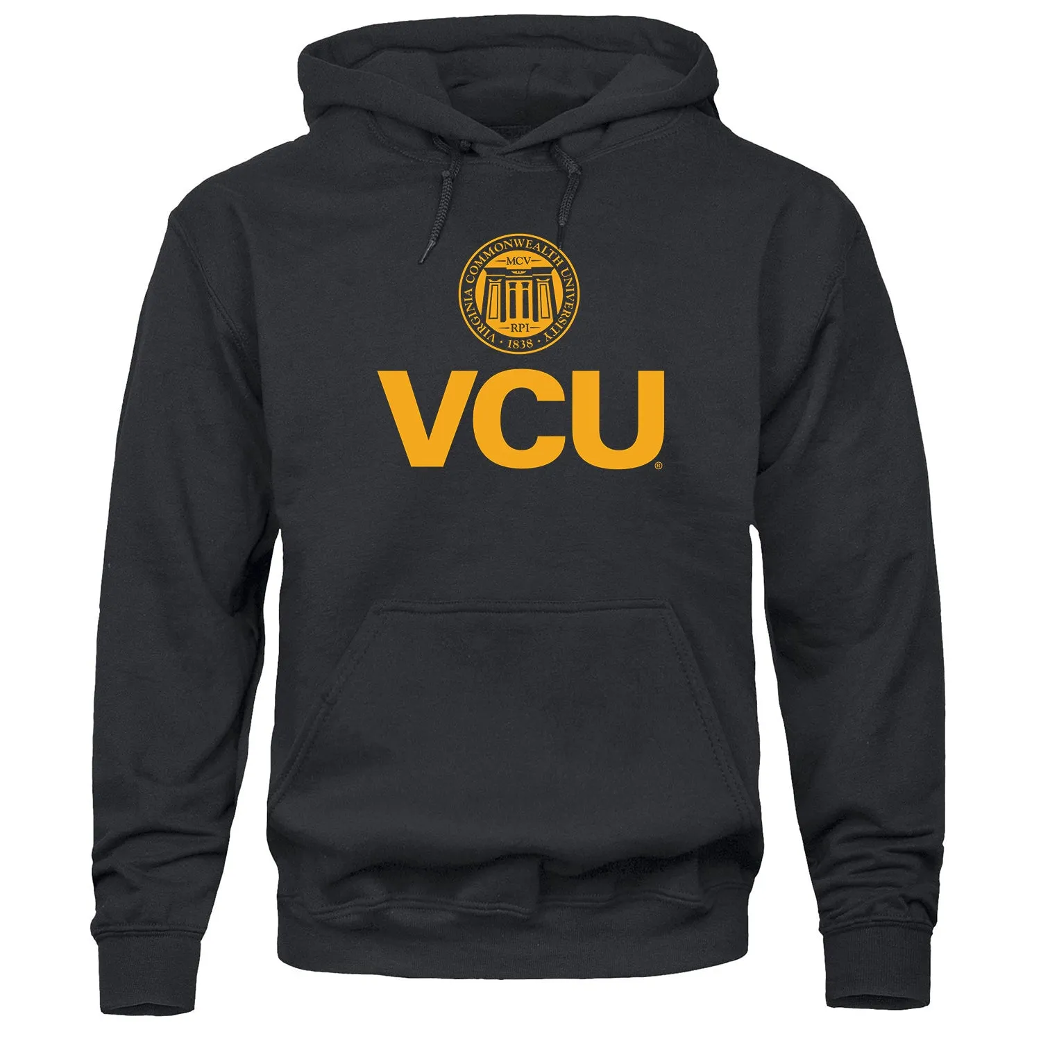 Virginia Commonwealth University Heritage Hooded Sweatshirt (Black) sold by Barnesmith
