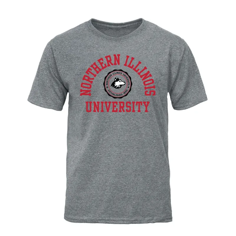 Northern Illinois University Heritage T-Shirt (Charcoal Grey) sold by Barnesmith