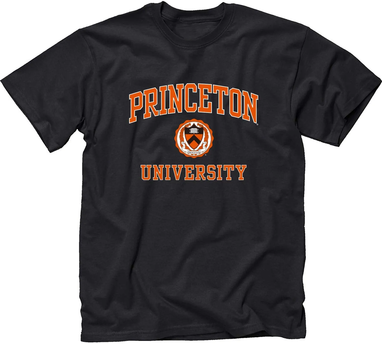 Princeton Crest T-Shirt (Black) sold by Barnesmith