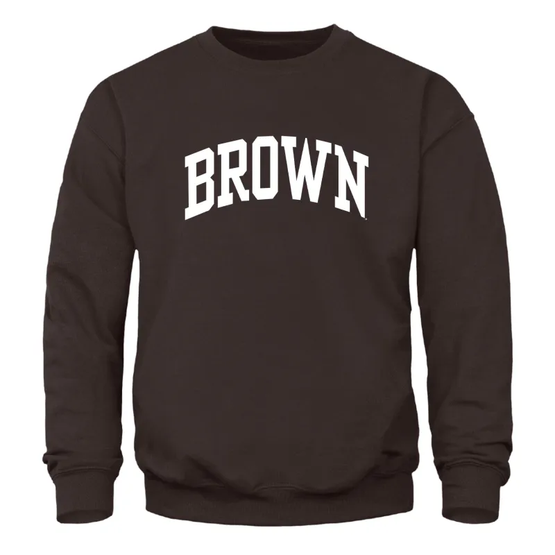 Brown Essential Sweatshirt (Brown) sold by Barnesmith