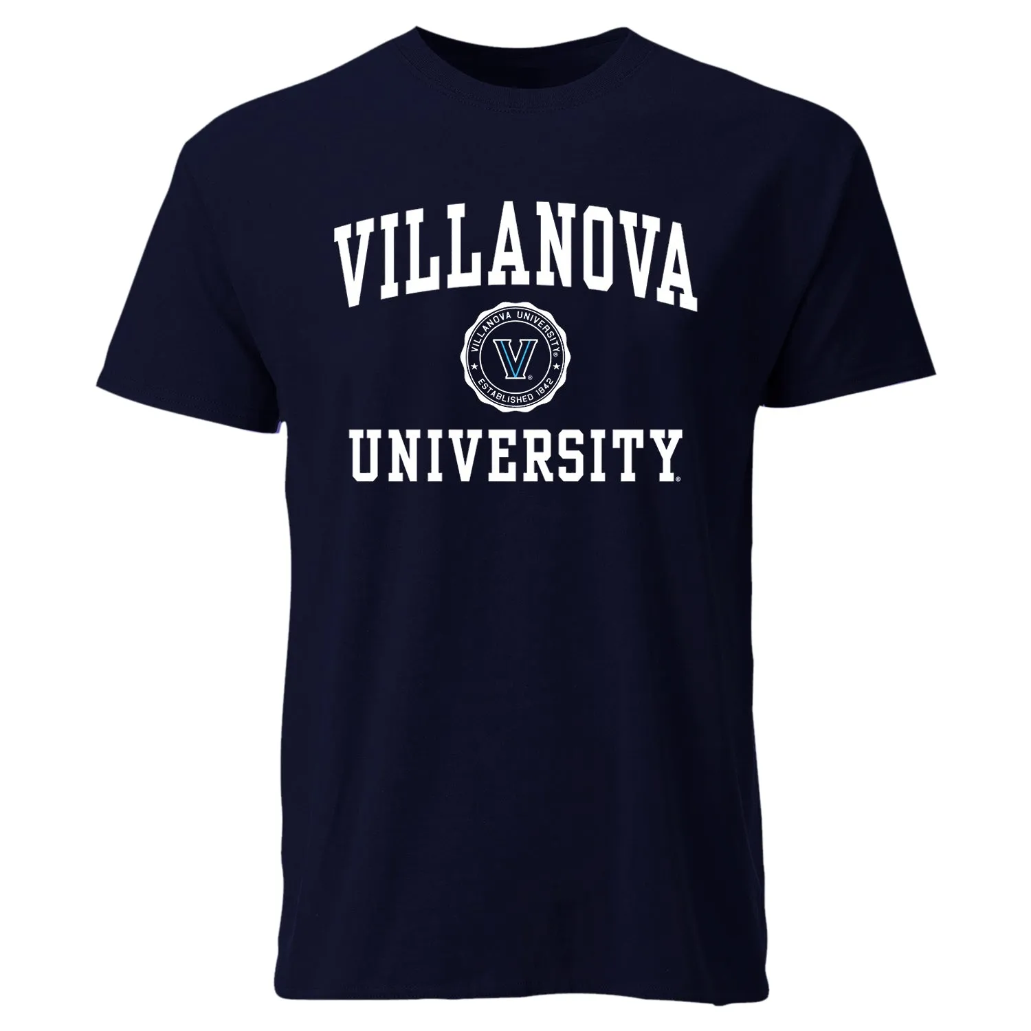 Villanova University Heritage T-Shirt (Navy) sold by Barnesmith