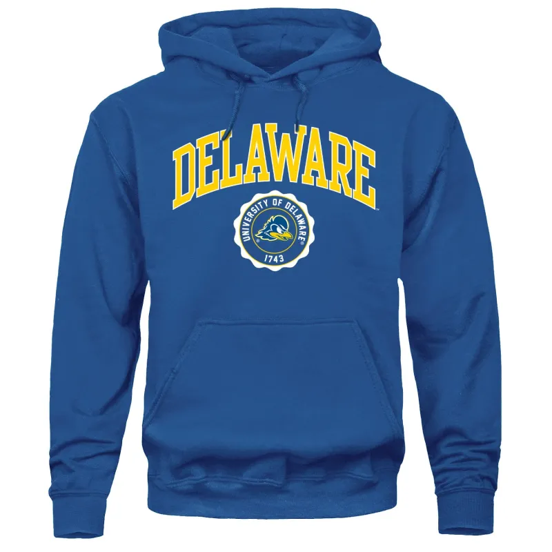 University of Delaware Heritage Hooded Sweatshirt (Royal Blue) sold by Barnesmith