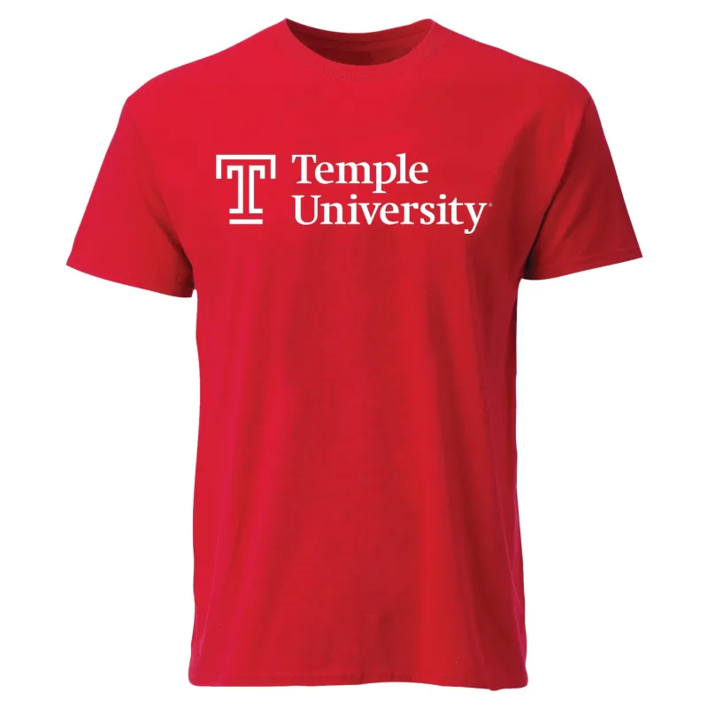 Temple University Heritage T-Shirt (Red) II made by Barnesmith