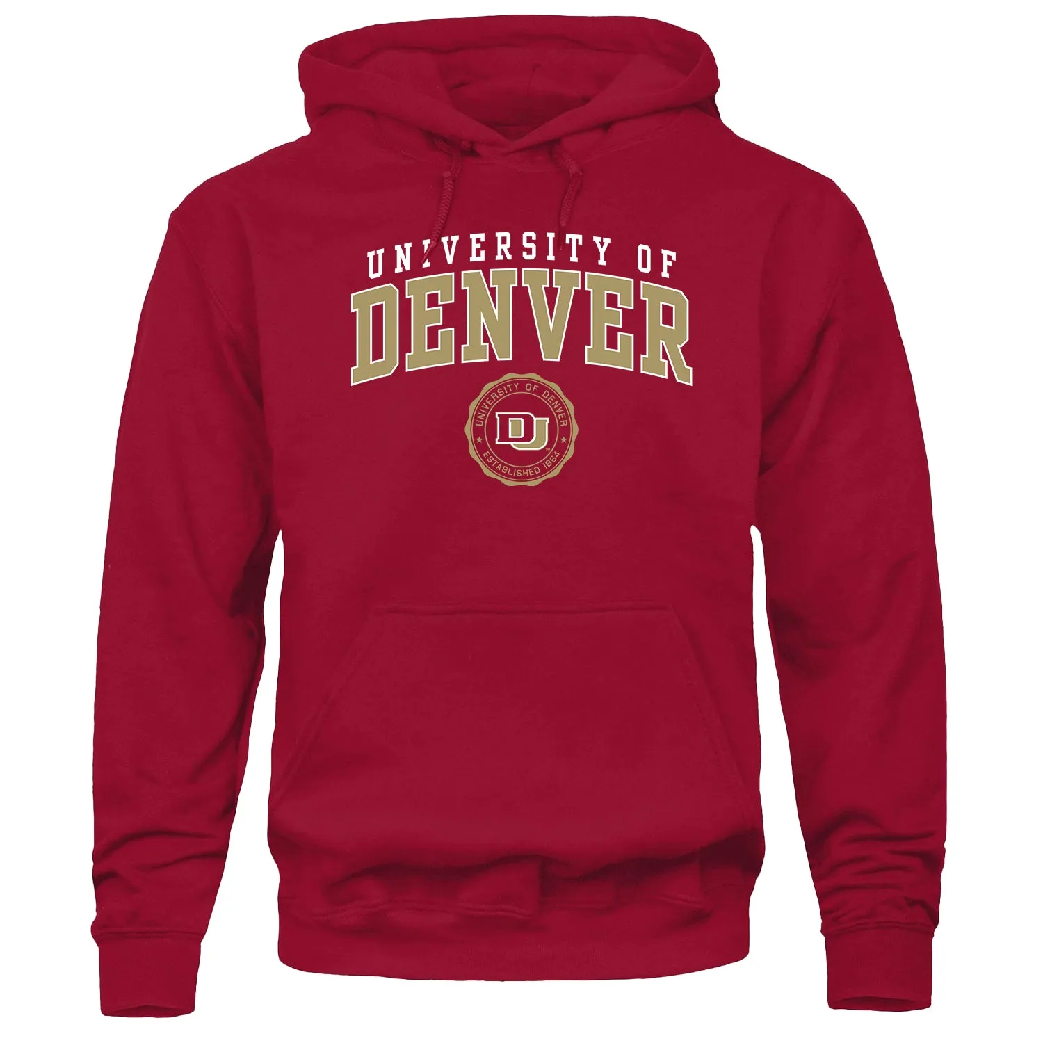 University of Denver Heritage Hooded Sweatshirt (Cardinal) sold by Barnesmith