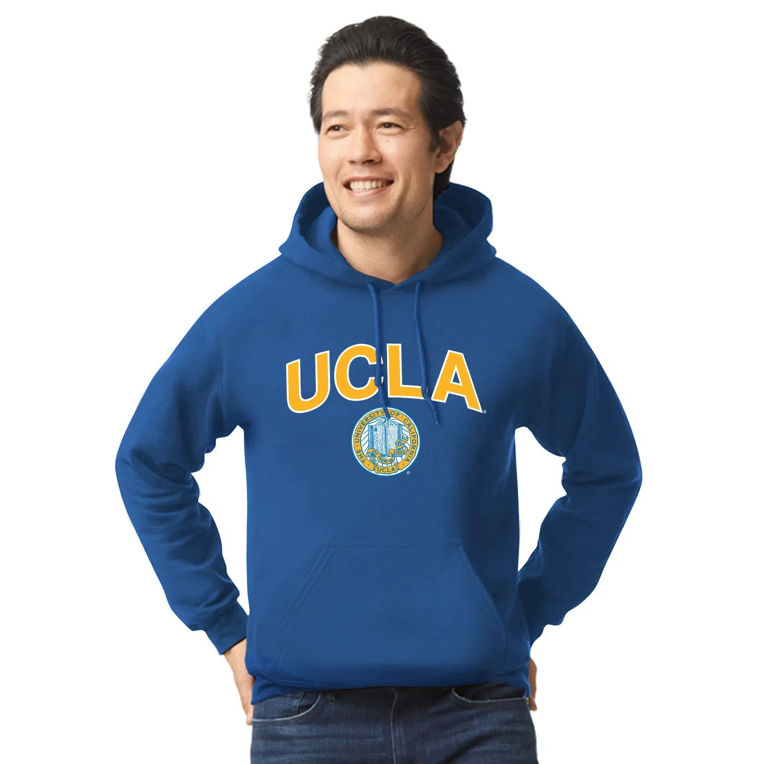 University of California, Los Angeles Heritage Hooded Sweatshirt (Royal Blue) sold by Barnesmith product image thumbnail 2