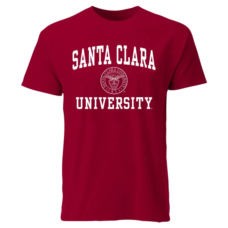 Santa Clara University Heritage T-Shirt (Cardinal) made by Barnesmith